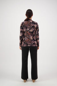 Vassalli    "Vintage Print" Skivvy   -   Sizes: 10  12  14