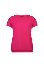 Load image into Gallery viewer, Vassalli    Dropped Sleeve Tee   -   Cerise  -   Sizes:  12 18