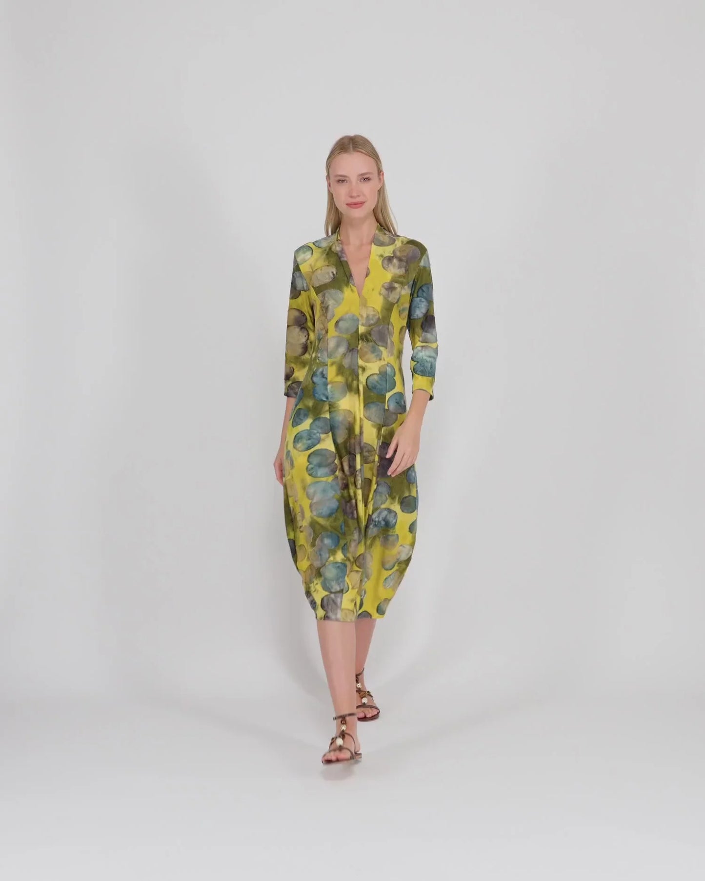 Alembika Cocoon Dress - Orbits - Sizes: M(2) L(3)