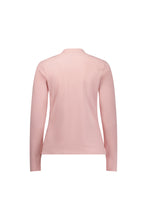 Load image into Gallery viewer, Vassalli  Shell Pink High Neck Relaxed Top - Sizes: 8  10  12  14  16