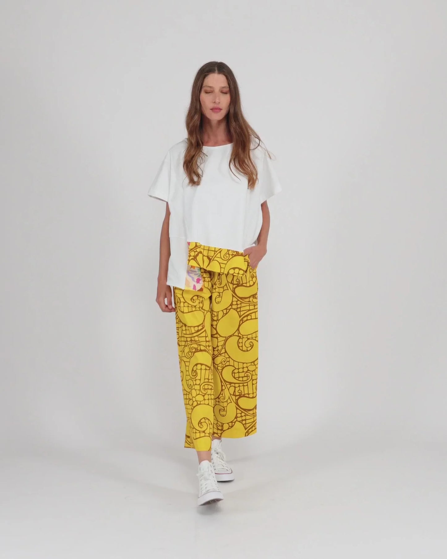 Alembika Sunlace Cotton Pants - Sizes: S M