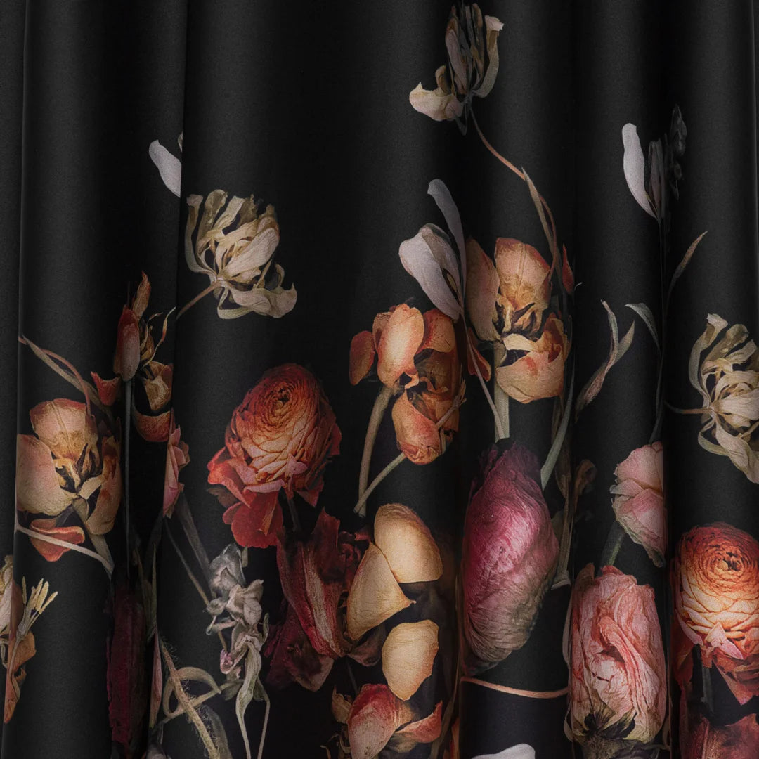 SALE  Karmamia "Savannah" Skirt – Black Blossom - Sizes: One Size