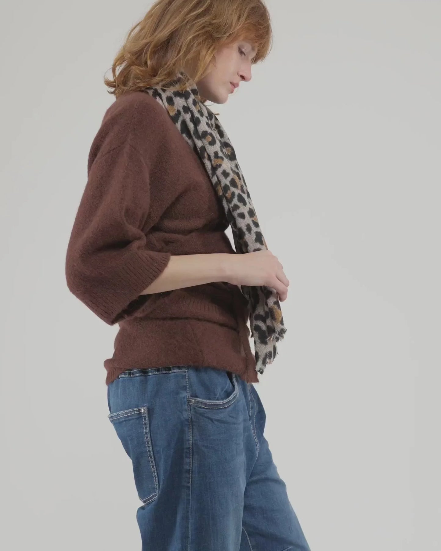 Alembika Roam Scarf - Leopard