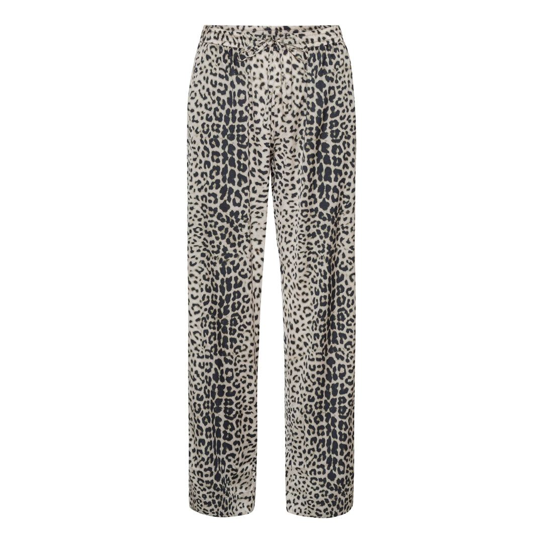 Karmamia 'Lou' Pants – Nude Leopard Print - Sizes: M XL