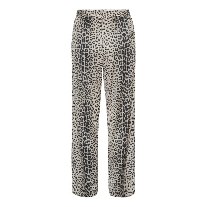 Karmamia 'Lou' Pants – Nude Leopard Print - Sizes: M XL