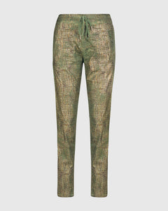 Alembika  Green/Bronze Essential Jean - Sizes:  12