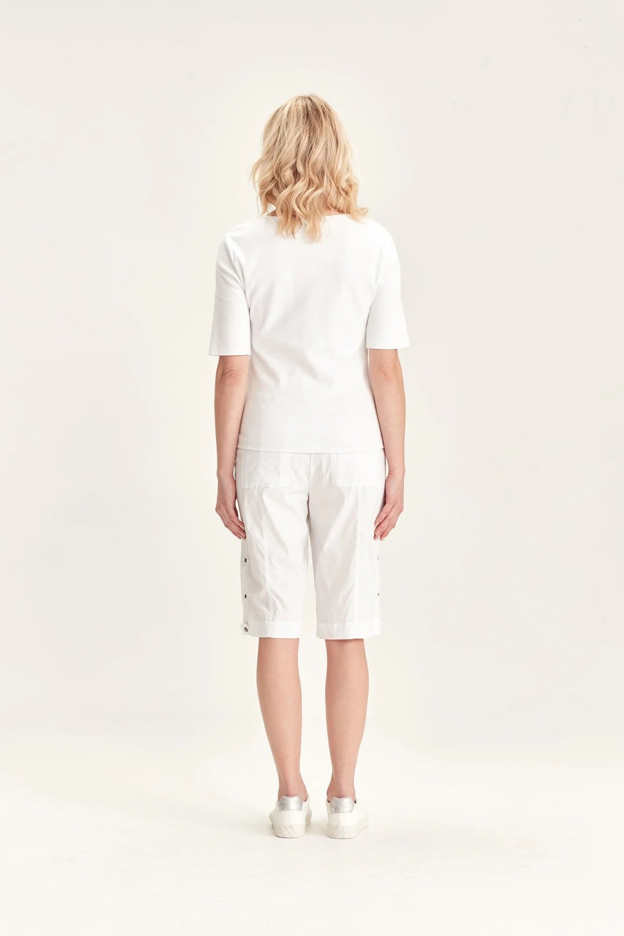 Verge Acrobat Rolled Short - White - Sizes: 8 10 12 16