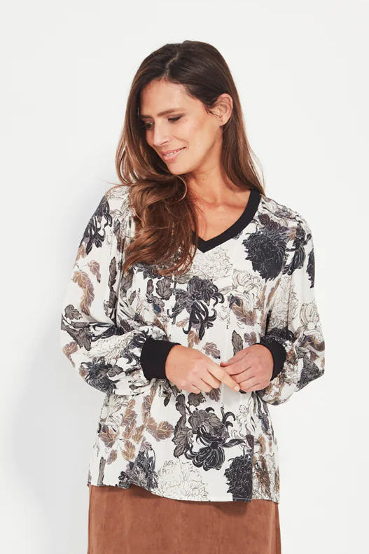 SALE Verge Malta Top - Print - Sizes: S M L