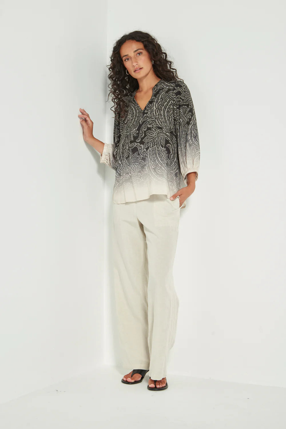 Verge Amara Blouse - Print - Sizes: S