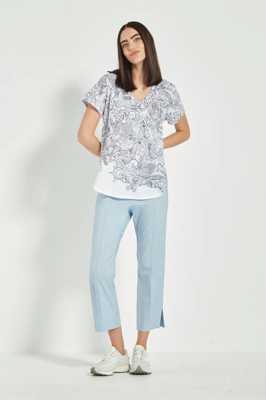 Verge Acrobat 7/8 Pant - Chambray - Sizes: 10 18