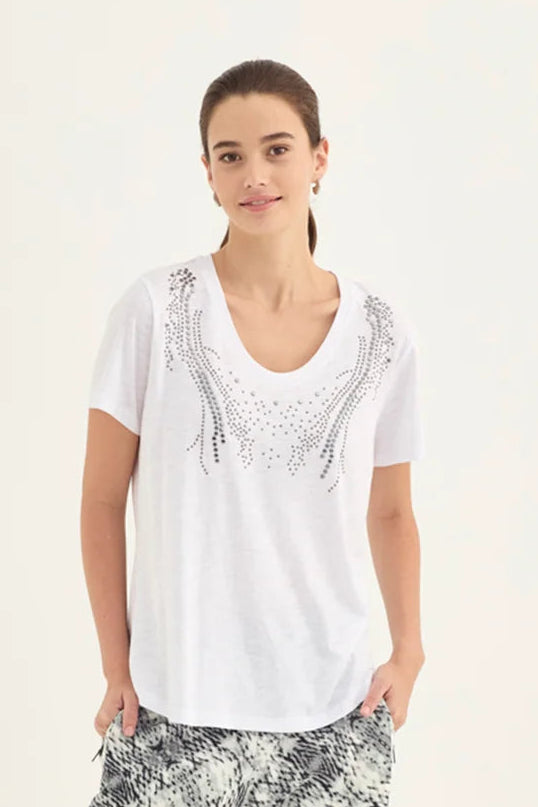 Verge "Captive Top" - White - Sizes: S M L XL