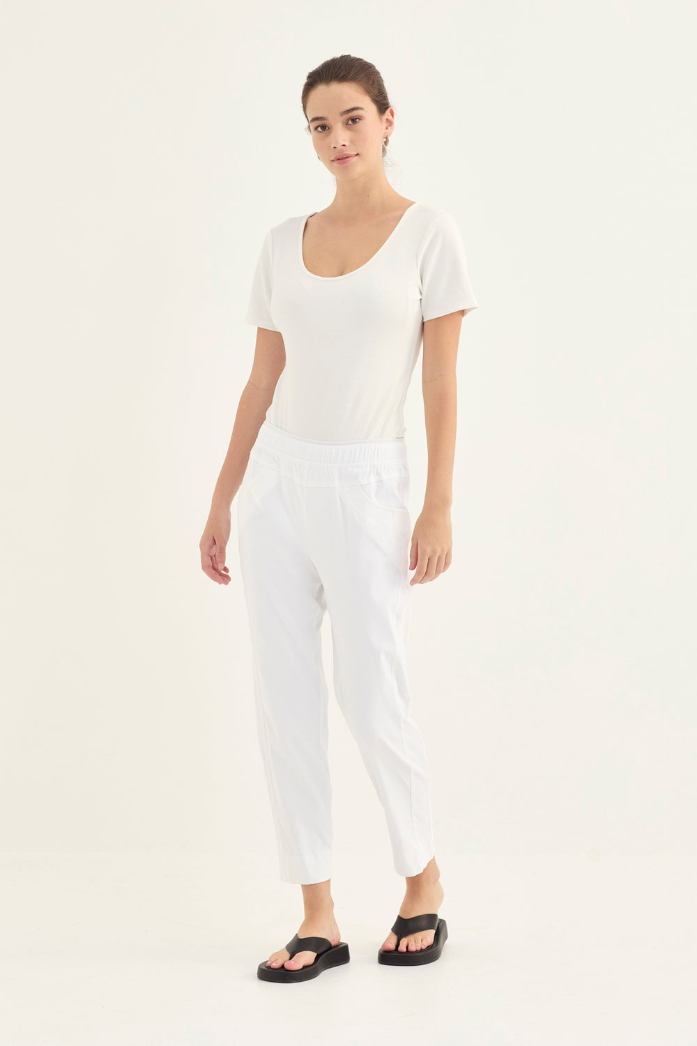 Verge "Colt Pant"- White - Sizes: 8  12 14  18 *Restocking Sizes Soon