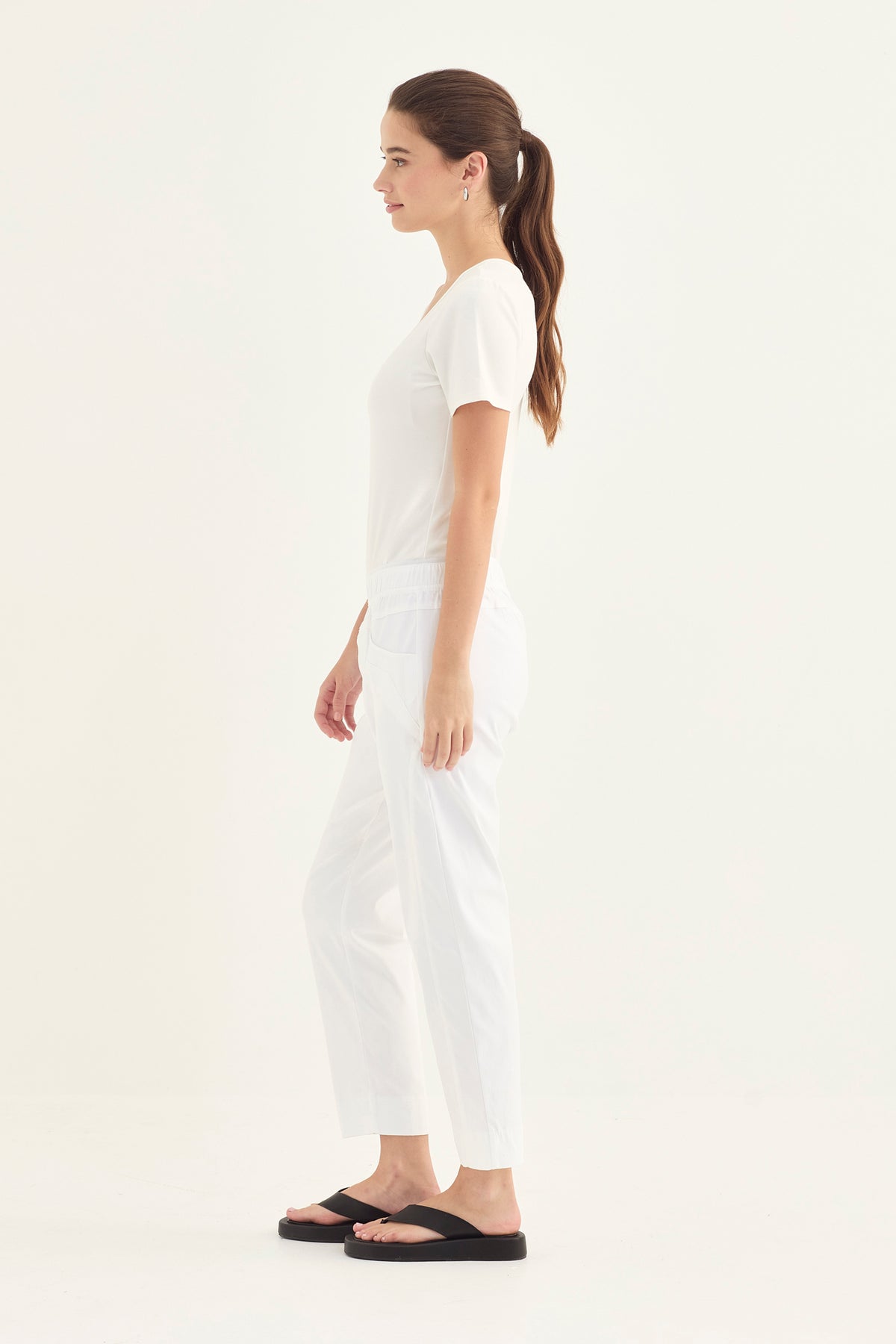 Verge "Colt Pant"- White - Sizes: 8  12 14  18 *Restocking Sizes Soon