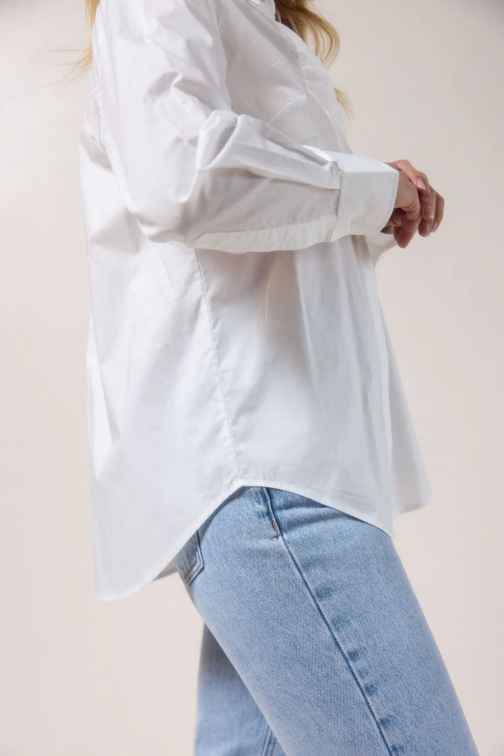 See Saw Cotton Classic Shirt - White - Sizes: 8 10 12 14 16 18