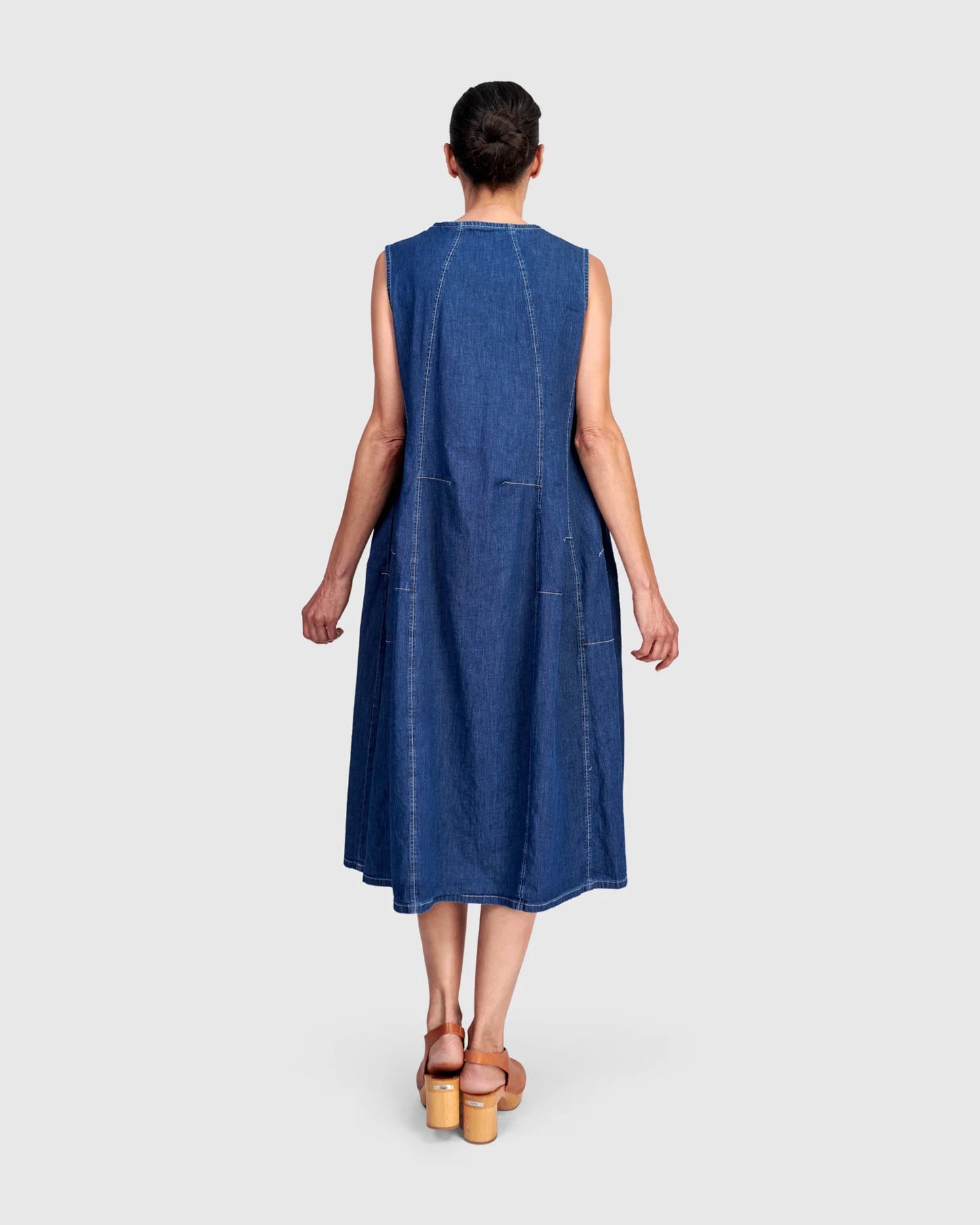 Alembika Ceci Swing Dress - Denim - Sizes: 8(0) 10(1) 12(2)