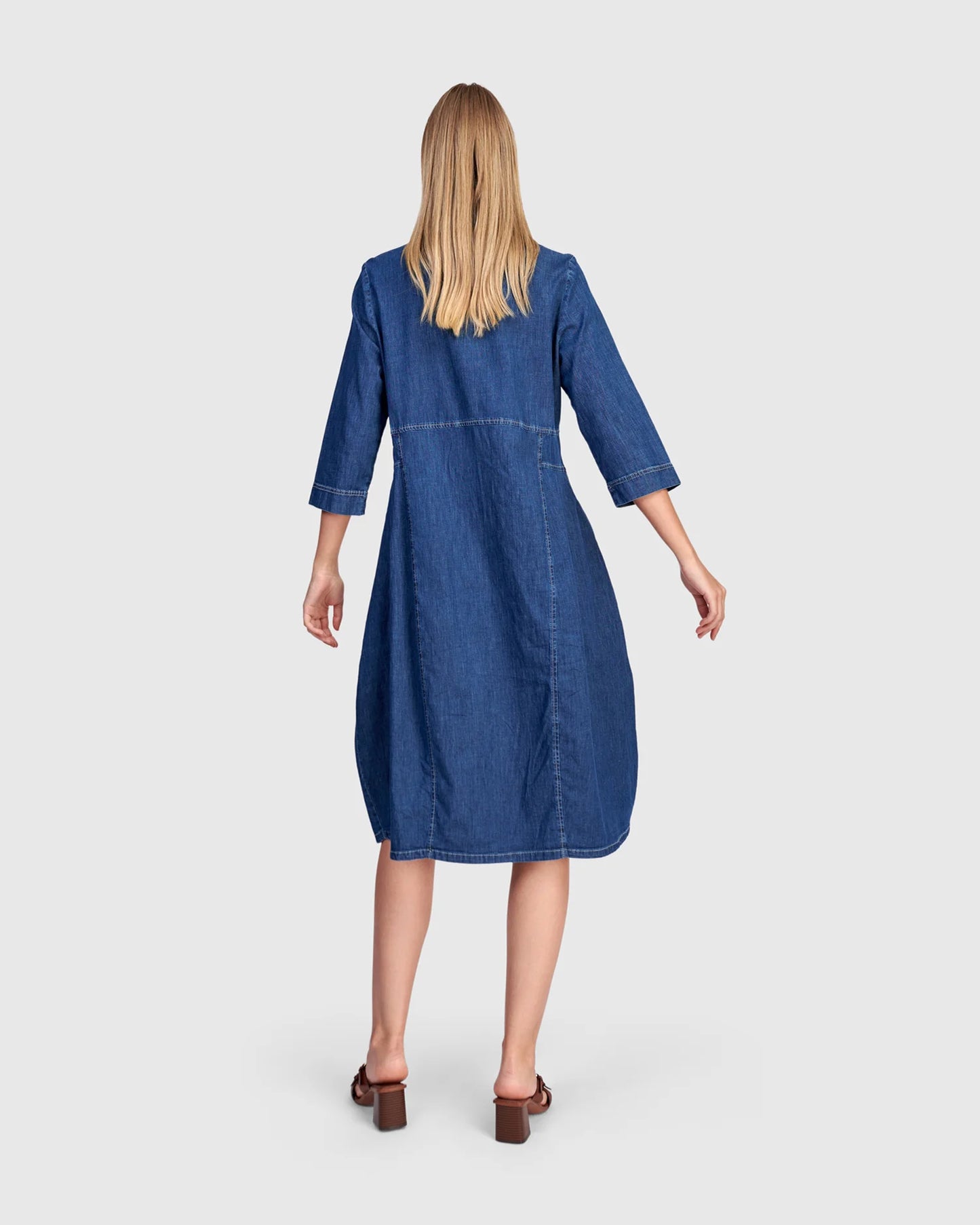 Alembika Harper Shirtdress - Denim -Sizes: 12(2) 14(3)