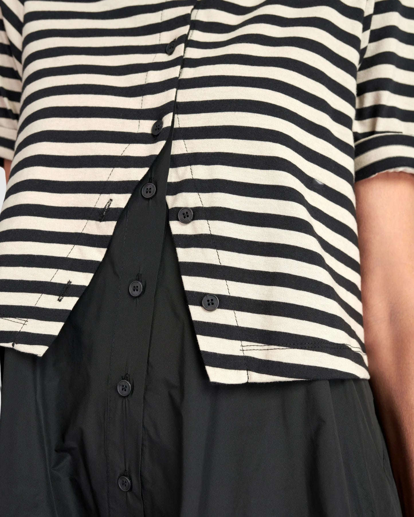 Urban By Alembika Tiebreaker Dress - Stripes - Sizes: 12(2) 3(14)