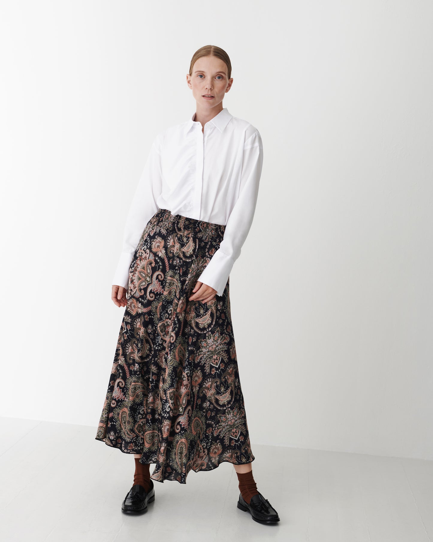 Karmamia "Drew Shirt" – Cloud White - Sizes: XS S M L XL