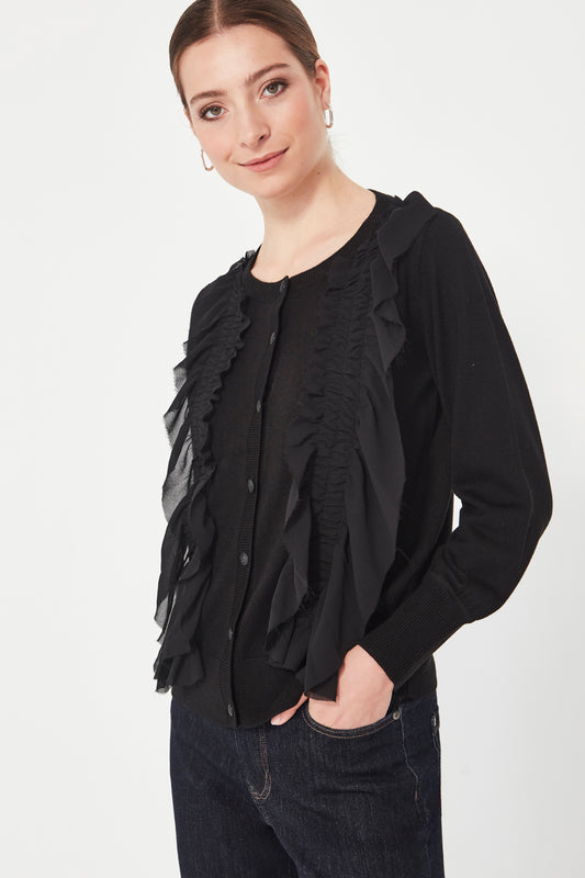 Verge "Duke Cardi" - Black - Sizes: XS S M L XL
