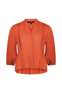Verge "Eliza Shirt" Orange- Sizes: S M L