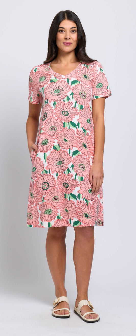 Foil     'Here Comes Summer Dress'  -  Fleur Print  -  Size:  XS