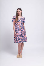 Load image into Gallery viewer, SALE  Foil   &quot;Here Comes Summer Dress&quot;   Fruit Salad Print   -   Sizes:     XXL