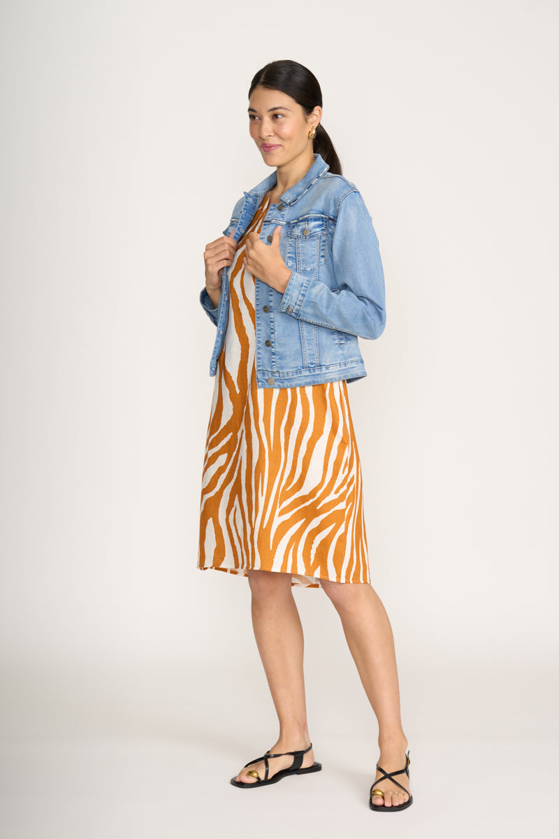Foil     "That's Inthreadable" Denim Jacket   -  Sizes:  16 18