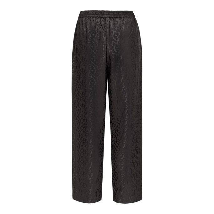 Karmamia "Garcia" Pants – Black Leo Silk - Sizes: S M