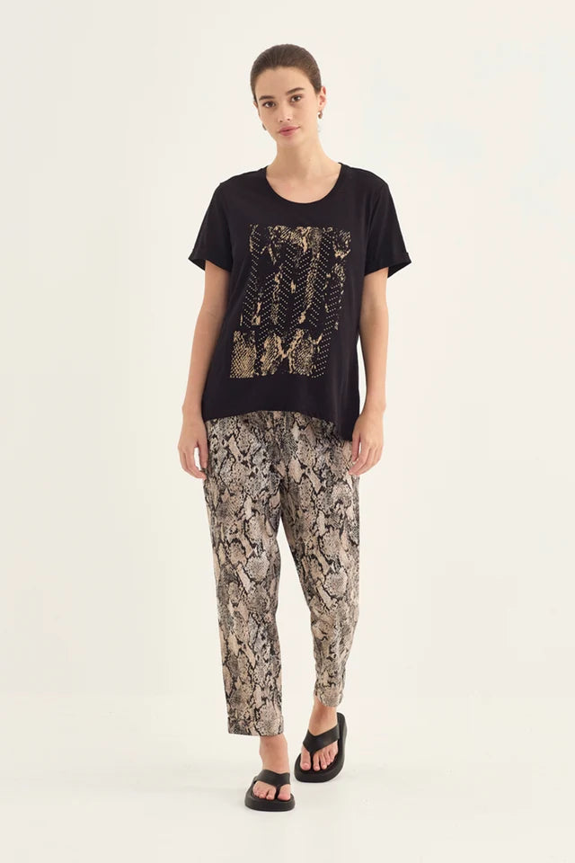 Verge "Serpent Print Essex Pant" - Sizes: 10 14 16