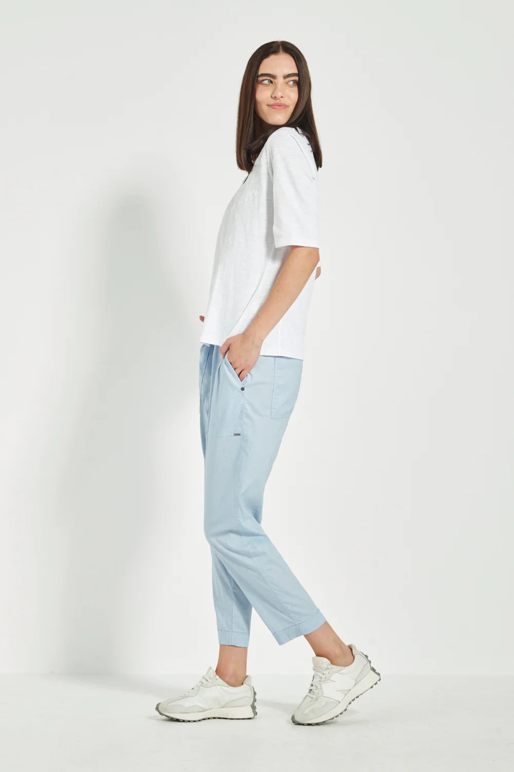 Verge    Acrobat Essex Pant - Chambray - Sizes: 8 10 18