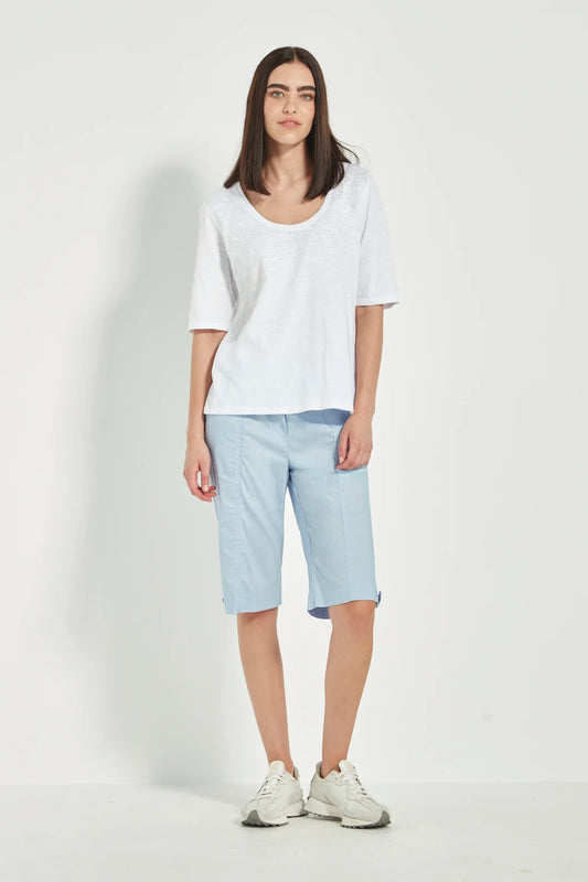 Verge    Acrobat Rolled Short   -   Chambray   -   Size:  8