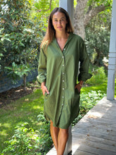 Load image into Gallery viewer, Frockk Nina Dress - Moss- Sizes: XS S M L XL