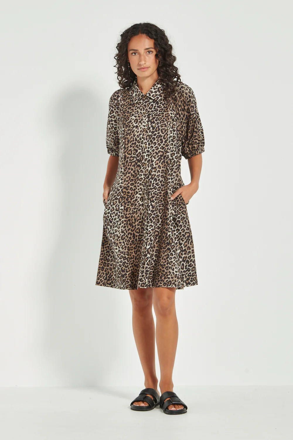 Verge Instinct Dress - Leopard Print - Sizes: XS  XL