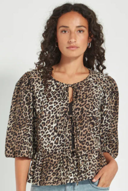 Verge    "Instinct Jacket"    Leopard Print    -    Sizes:   S  L