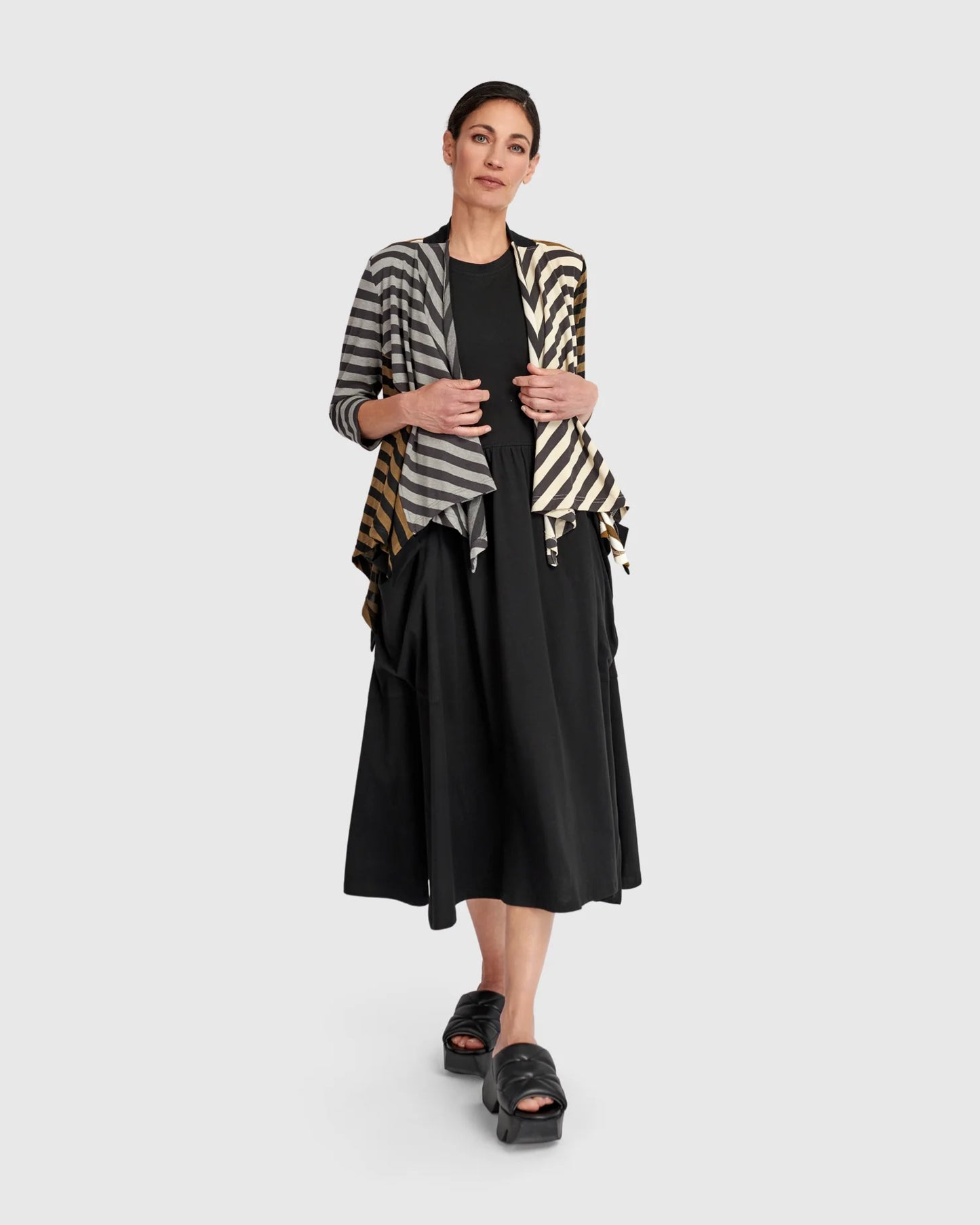 Urban By Alembika Staple Pocket Tank Dress - Black -Sizes: 8(0) 12(2)