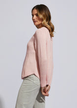 Load image into Gallery viewer, ld &amp; Co  Lemonade Pink Mouline Knit Jumper - Sizes: XS  S  M  L  XL