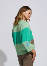 Load image into Gallery viewer, ld &amp; Co  Mint/Spearmint Spot-Stripe Jumper - Sizes:  XS  S  M