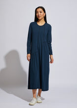 Load image into Gallery viewer, ld &amp; Co  Elemental Teal Long Sleeve Panel Dress - Sizes:  M  L  XL