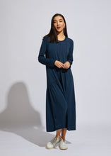 Load image into Gallery viewer, ld &amp; Co  Elemental Teal Long Sleeve Panel Dress - Sizes:  M  L  XL