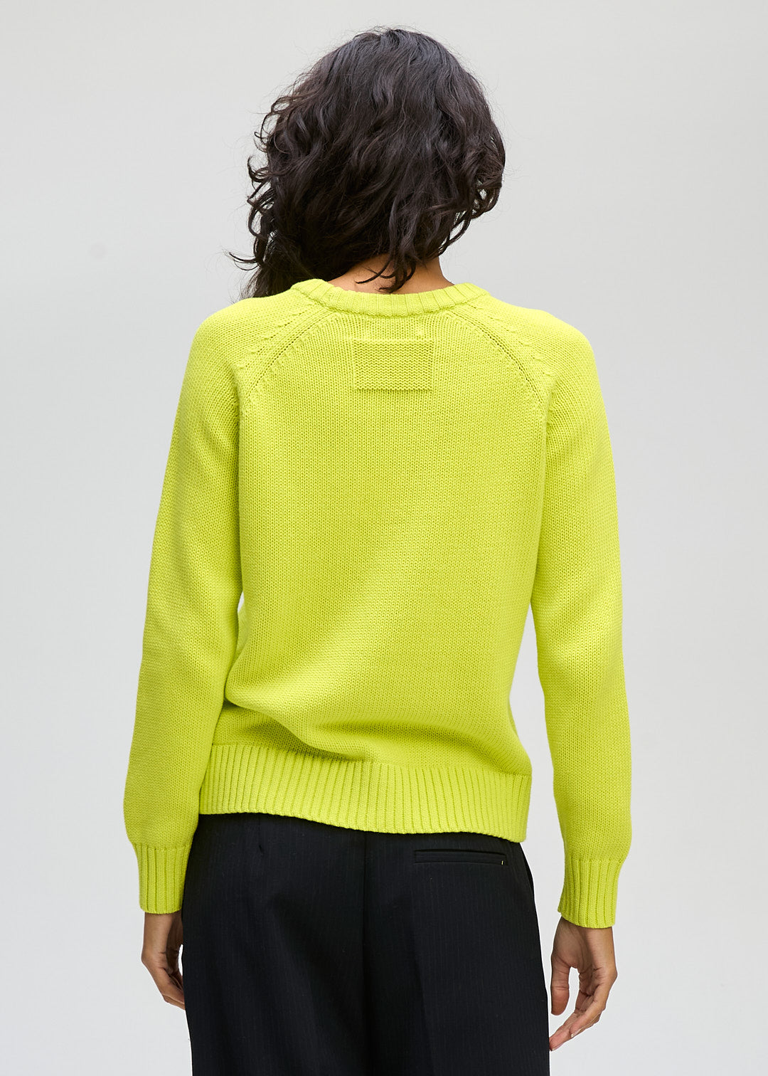 Ld+Co  "Chunky Crew" Jumper - Citrus - Sizes:  S M