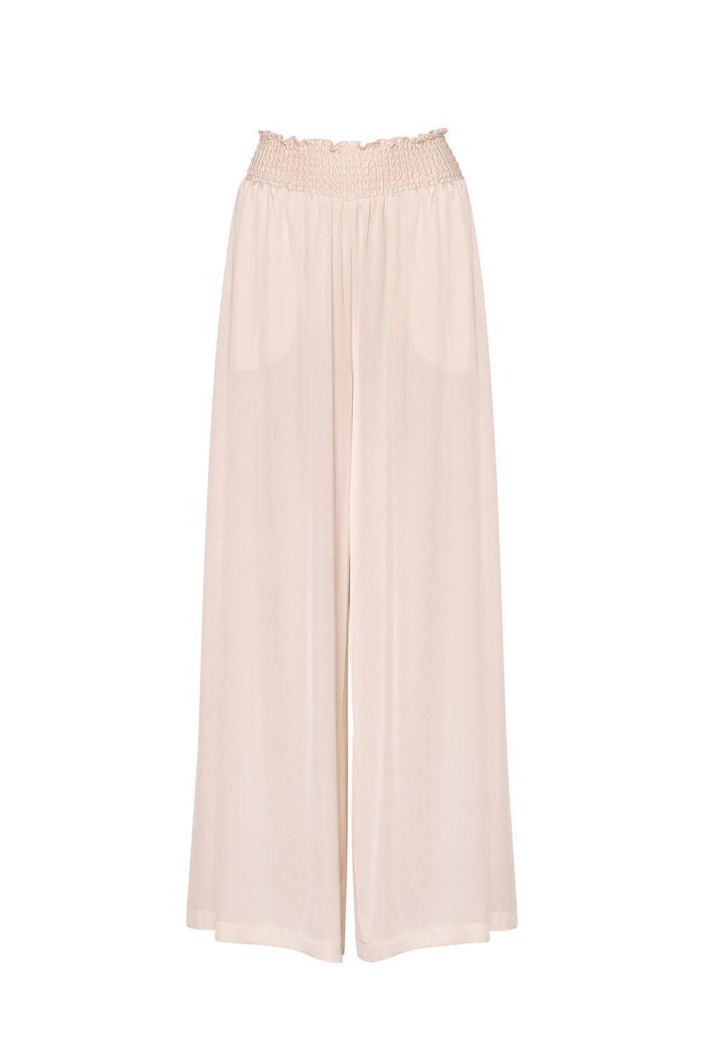 SALE  Loobie's Story Bone Silk Palazzo Pant - Sizes: 8