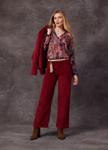 Load image into Gallery viewer, Loobie&#39;s Story &quot;Edith Jacket&quot; - Cranberry - Sizes: 10 12 14