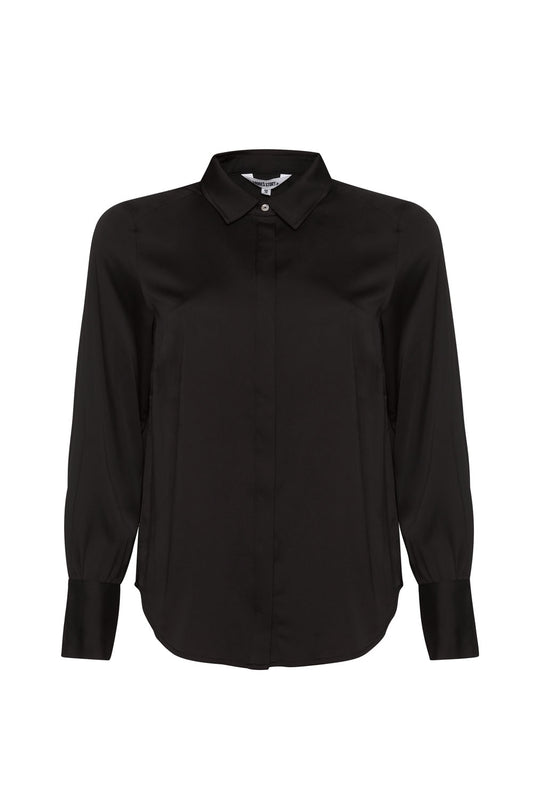 Loobie's Story Luxe Shirt - Black - Sizes: 10 12