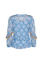 Load image into Gallery viewer, Loobie&#39;s Story Bluebell Anacapri Blouse Sizes:  10 12