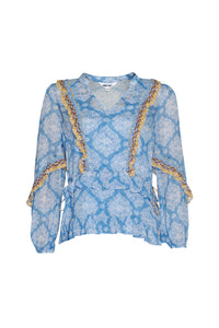 Loobie's Story Bluebell Anacapri Blouse Sizes:  10 12