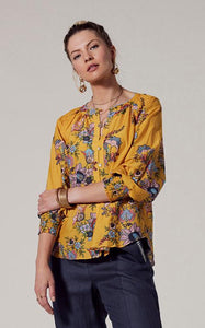 Loobie's Story Gala Shirt - Gold Multi - Sizes 16