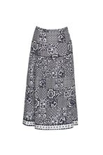 Load image into Gallery viewer, Loobie&#39;s Story    &quot;Athena Skirt&quot;     Indigo Multi   -   Size:  14