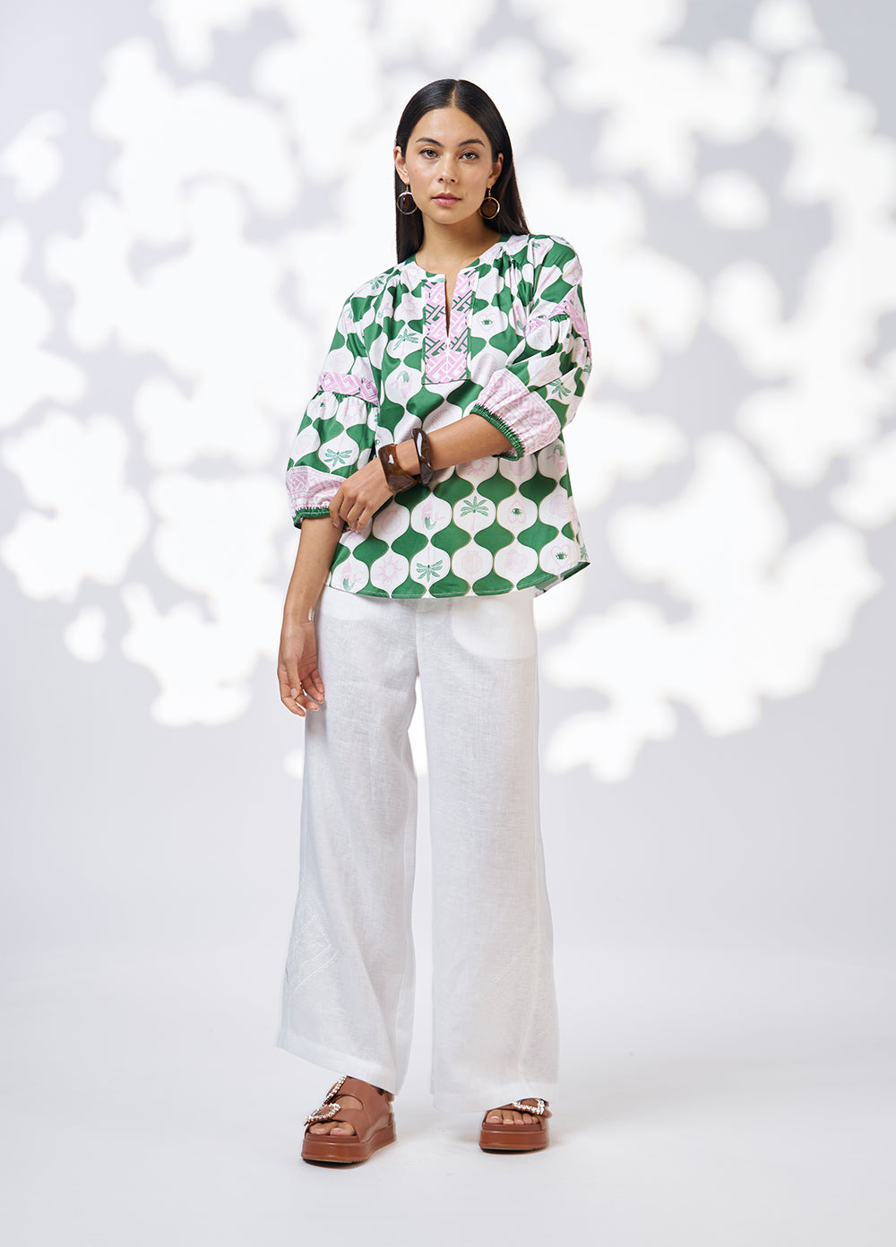 SALE  Loobie's Story    "Lia Pant" - White  -  Size:  14