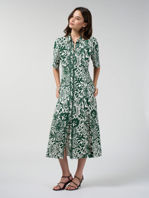 Loobie's Story "Teardrop Shirt Dress" - Sizes: 10 12 14 16