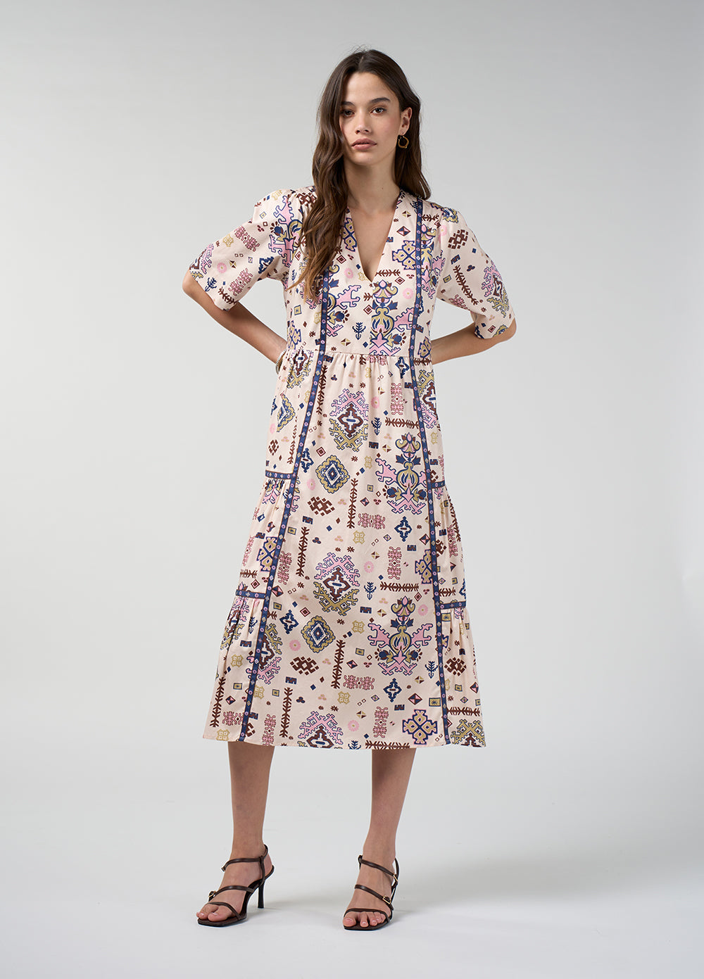 Loobie's Story Lanka Midi Dress - Sizes: 10 12 14